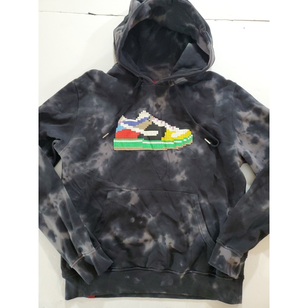 Mostly Heard Rarely Seen 8-Bit Hoodie Sneaker Graphic Camouflage Mens Size Med